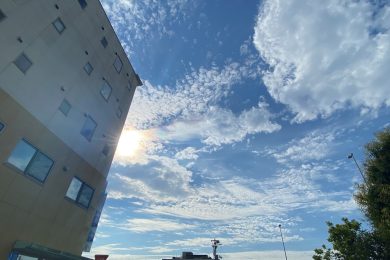 空からのプレゼント🌈