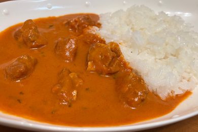 「やきとりバターチキンカレー」2022年8月17日水曜　15時40分頃放送