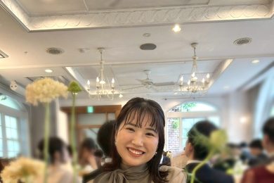 花嫁からのプレゼント