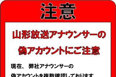 SNSのなりすましアカウントに注意