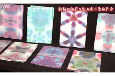 【ピヨ卵ワイド特集】　独特な色彩を生み出す染色作家