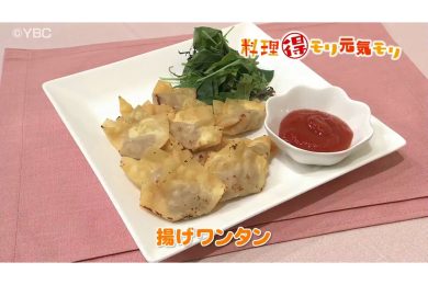 10月10日放送　菅野由子先生　揚げワンタン