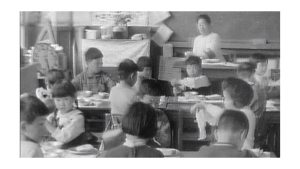【昭和のやまがた～ふる里のあの時～】学校給食（昭和36年）