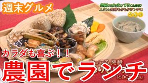 カラダも喜ぶ！！農園でランチ
